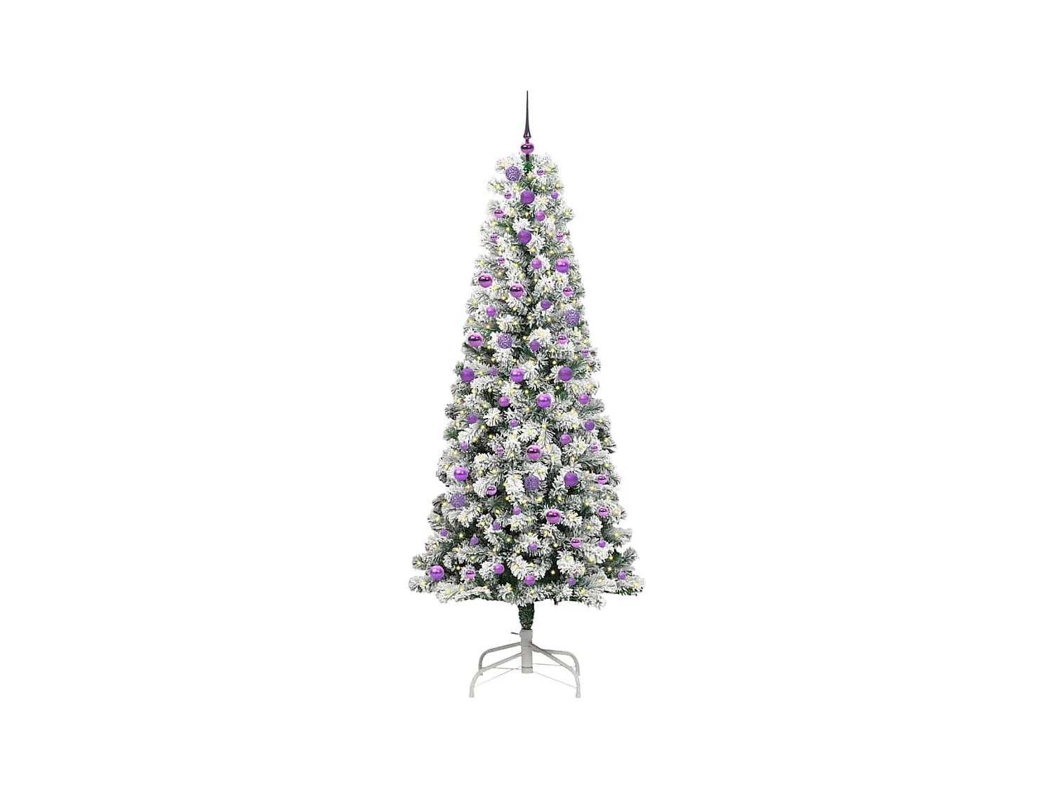 Sapin de Noël Artificiel à Branches Articulées 240 cm PVC