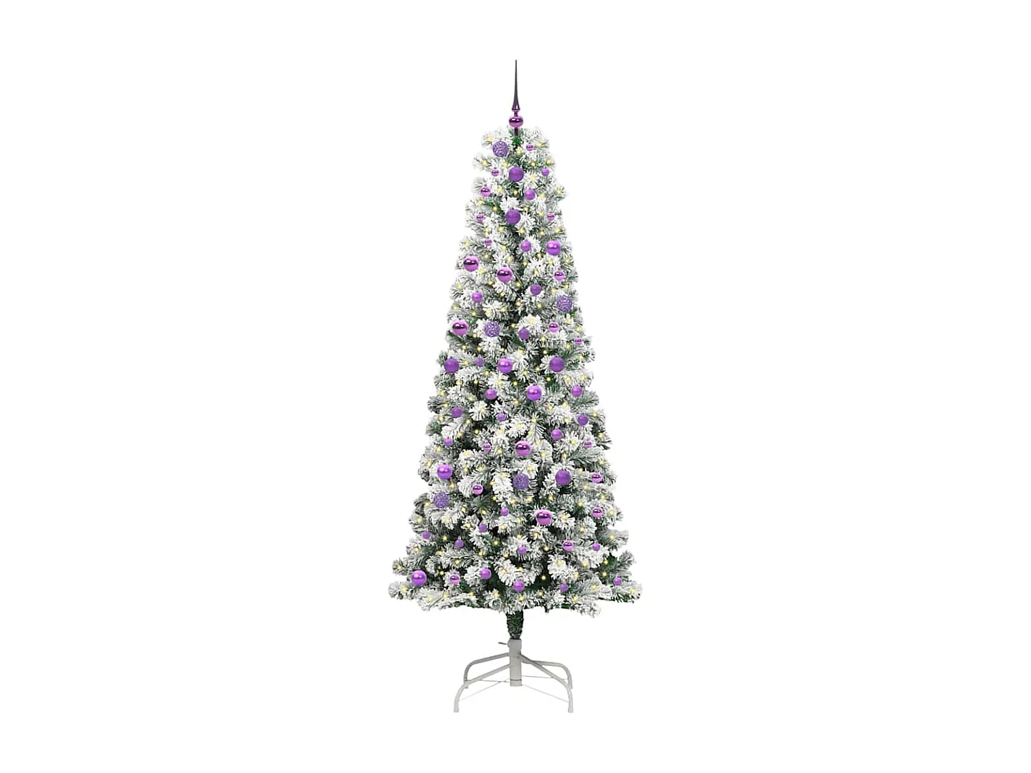 Sapin de Noël Artificiel à Branches Articulées 240 cm PVC