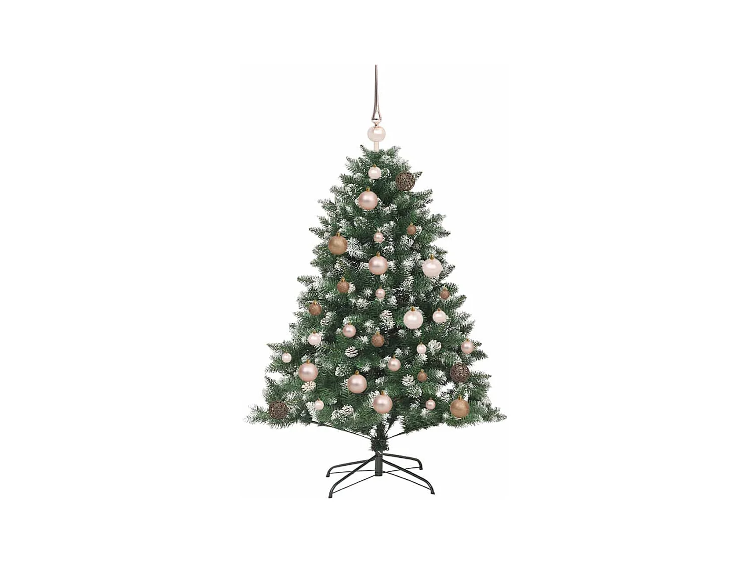 Árbol de Navidad artificial con 150 LED Verde 85 x 85 x 120 cm