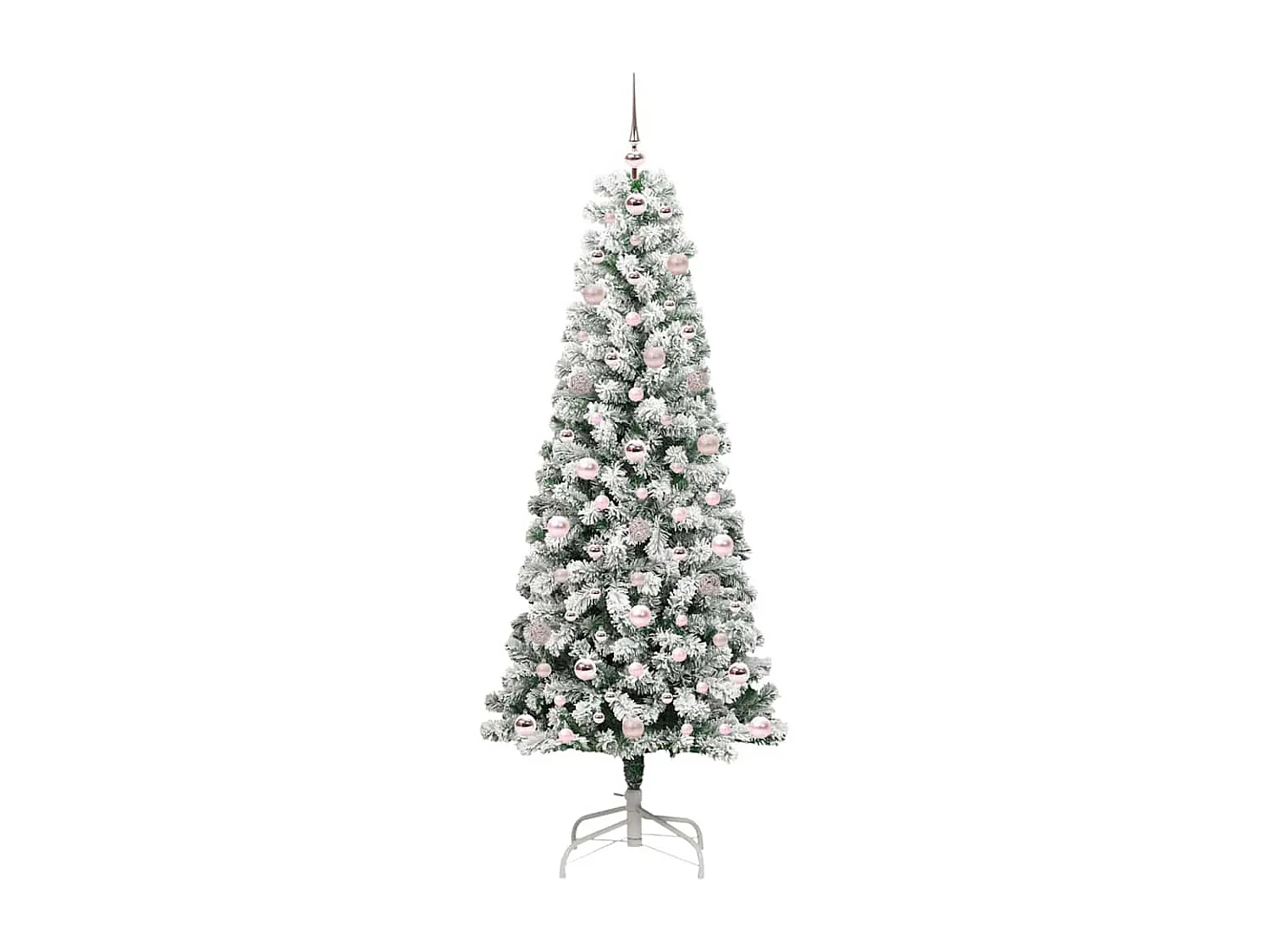 Árbol de Navidad artificial con ramas articuladas 180 cm PVC