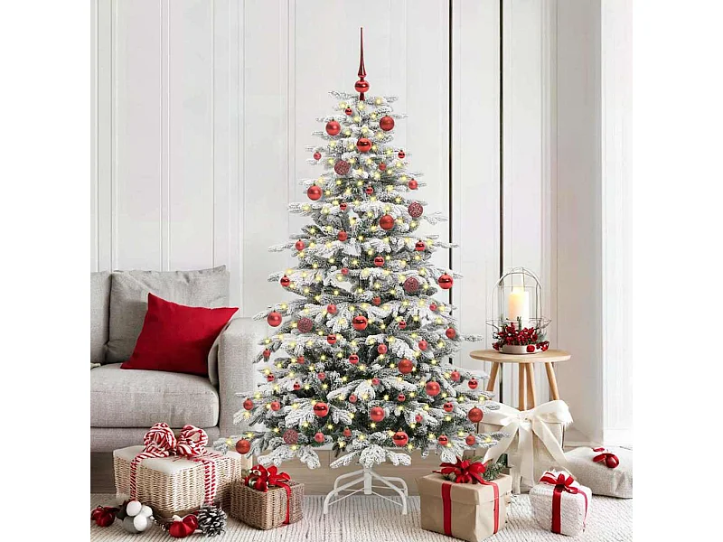 Árbol de Navidad artificial con ramas articuladas 180 cm