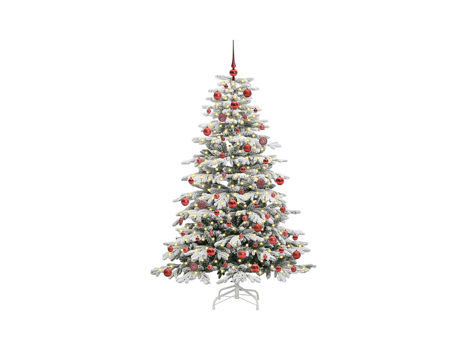 Árbol de Navidad artificial con ramas articuladas 180 cm