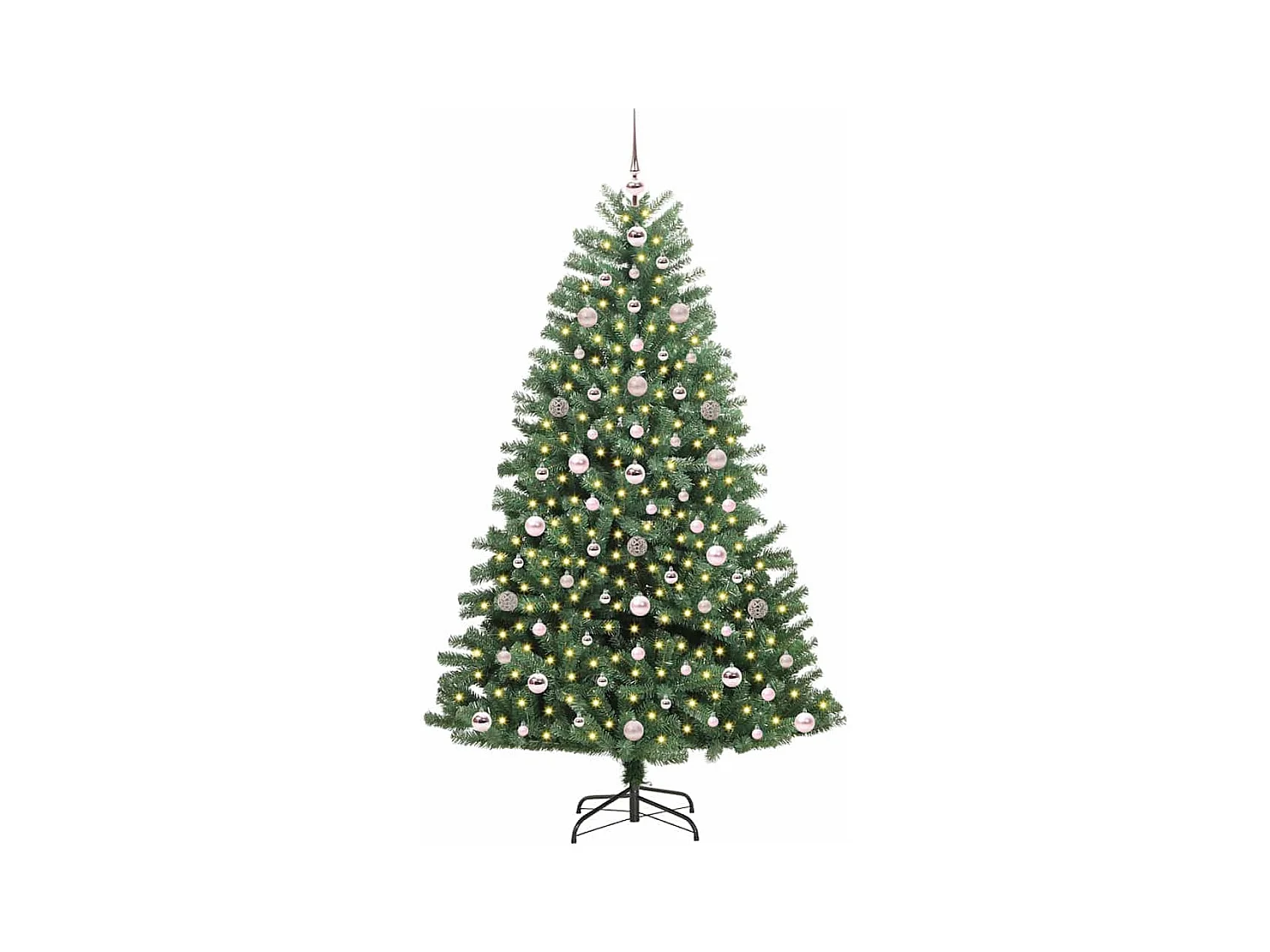 Sapin de Noël Artificiel à Branches Articulées Vert 180 cm