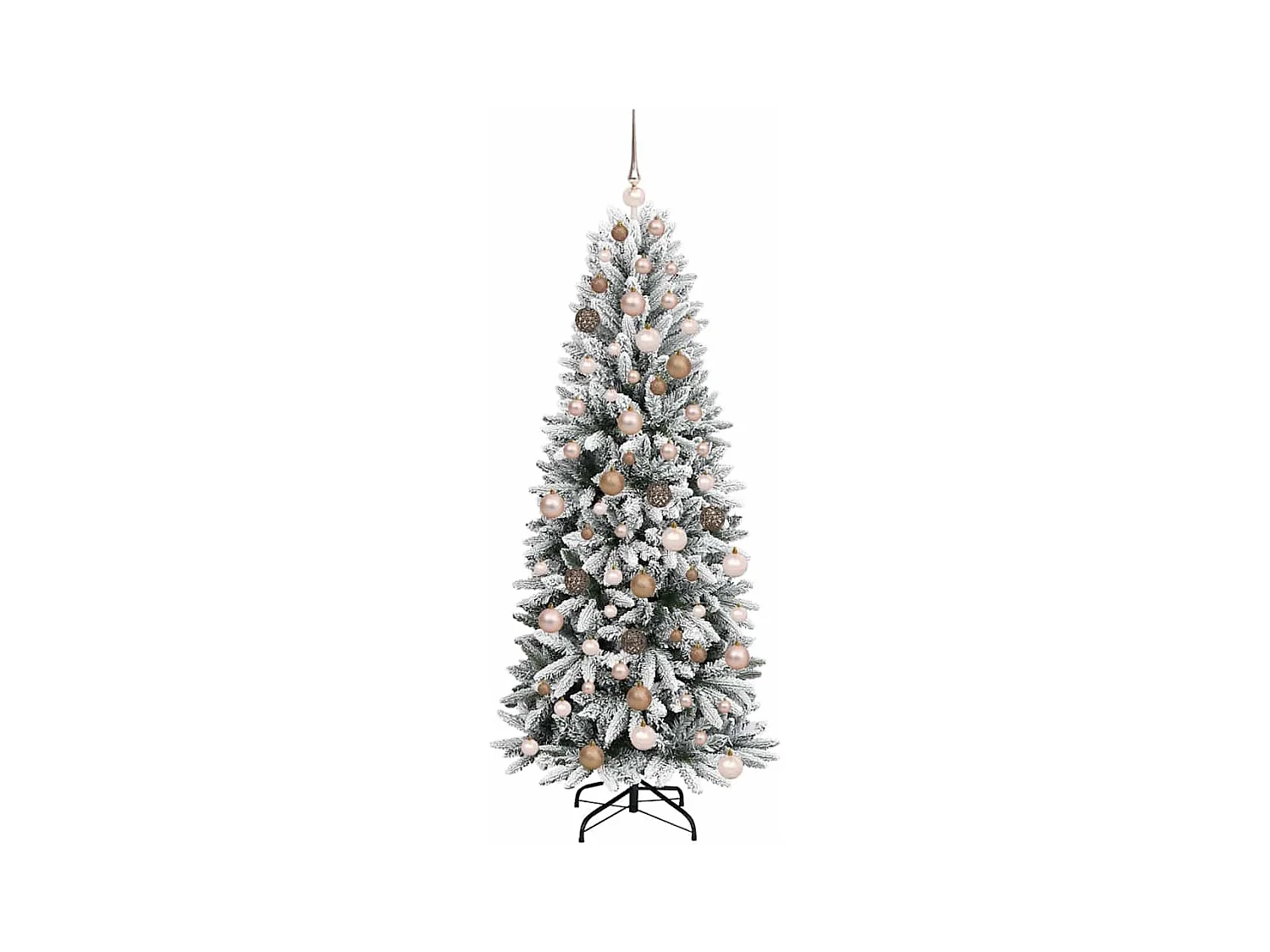 Sapin de Noël artificiel avec 300 LED Blanc 73 x 73 x 180 cm