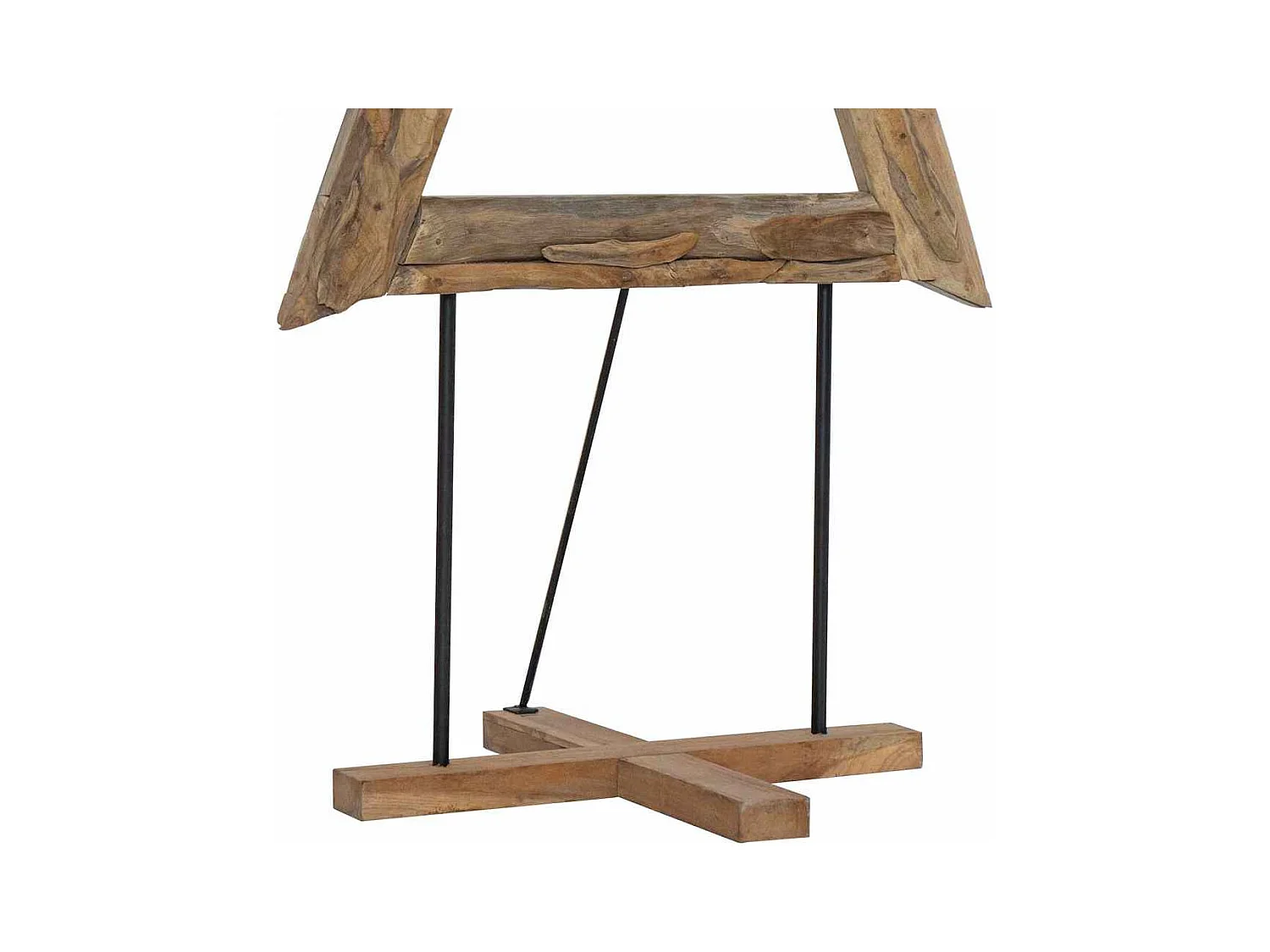 Árbol de Navidad Marrón 180 cm Madera de teca maciza