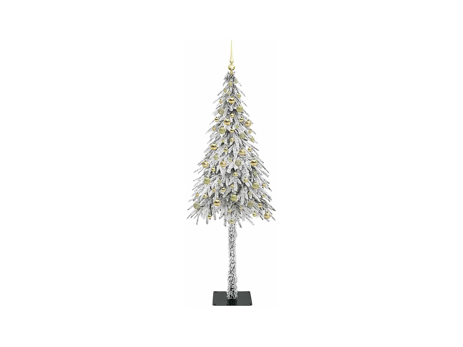 Sapin de Noël avec 300 LED Blanc 210 cm PE et Acier