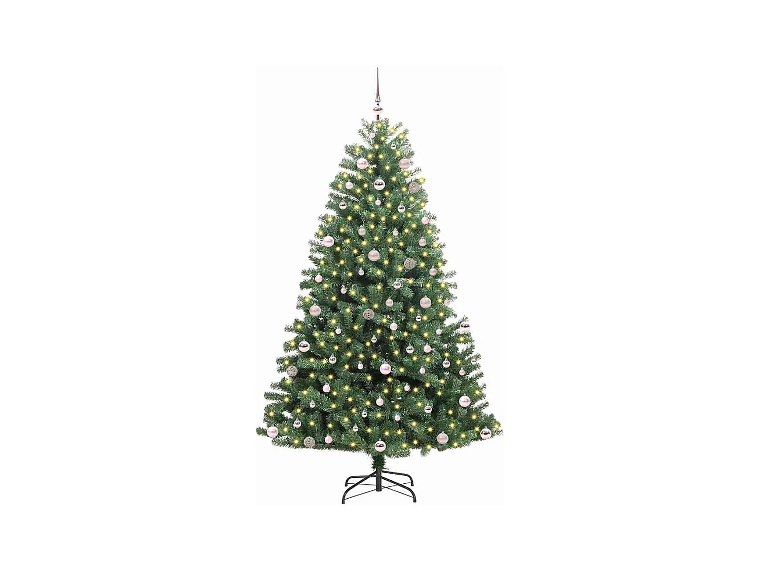 Sapin de Noël Artificiel à Branches Articulées Vert 240 cm