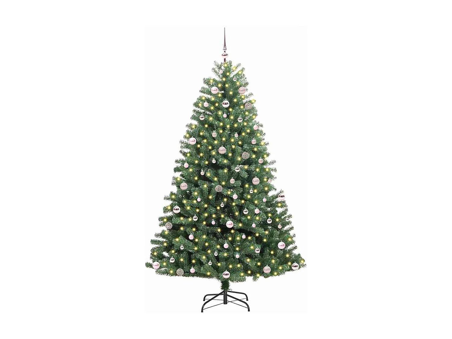 Sapin de Noël Artificiel à Branches Articulées Vert 240 cm