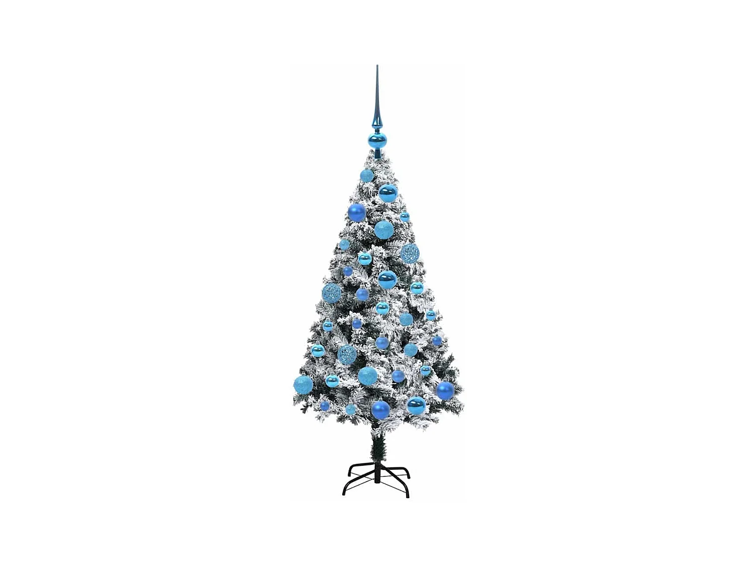 Sapin de Noël artificiel Vert 120 cm PVC, Acier et Plastique