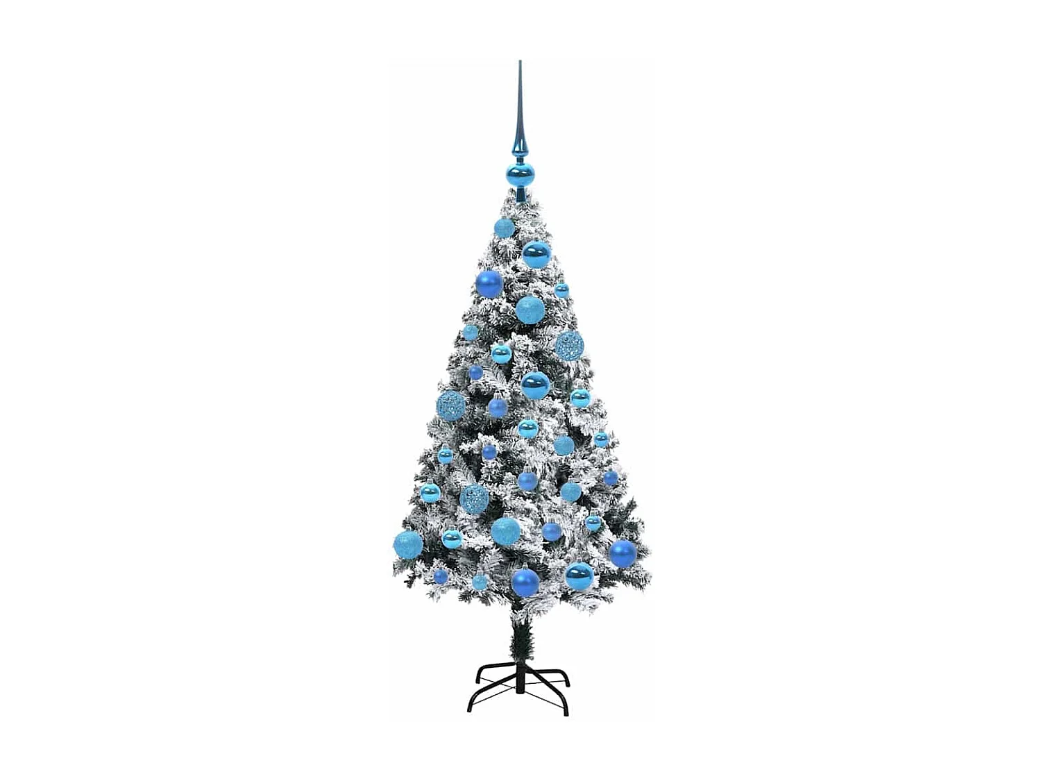 Sapin de Noël artificiel Vert 120 cm PVC, Acier et Plastique