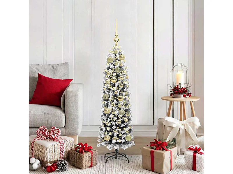 Sapin de Noël artificiel Vert 120 cm PVC et acier et plastique