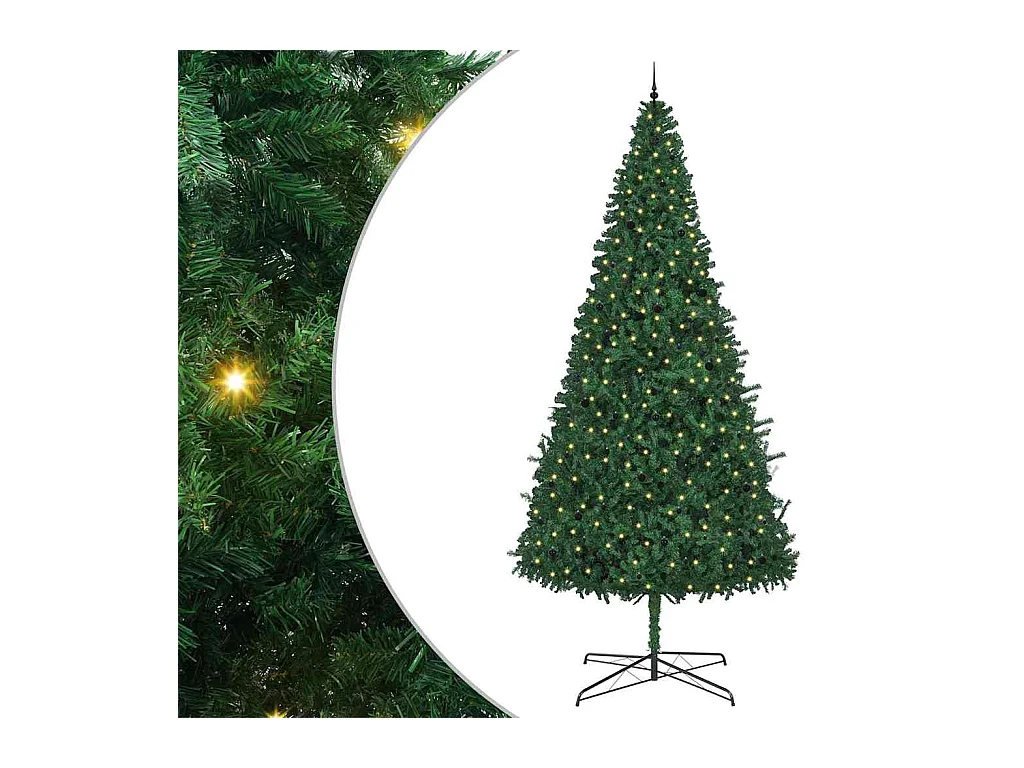 Sapin de Noël Vert 400 cm PVC