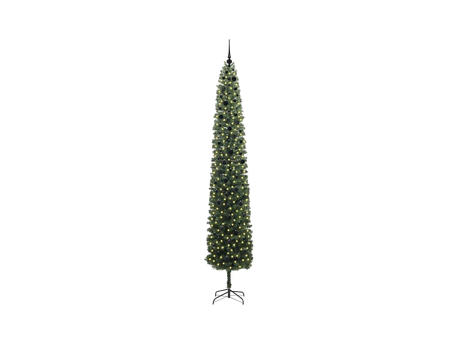 Árvore de Natal Artificial Verde 300 cm PVC e Aço e Plástico