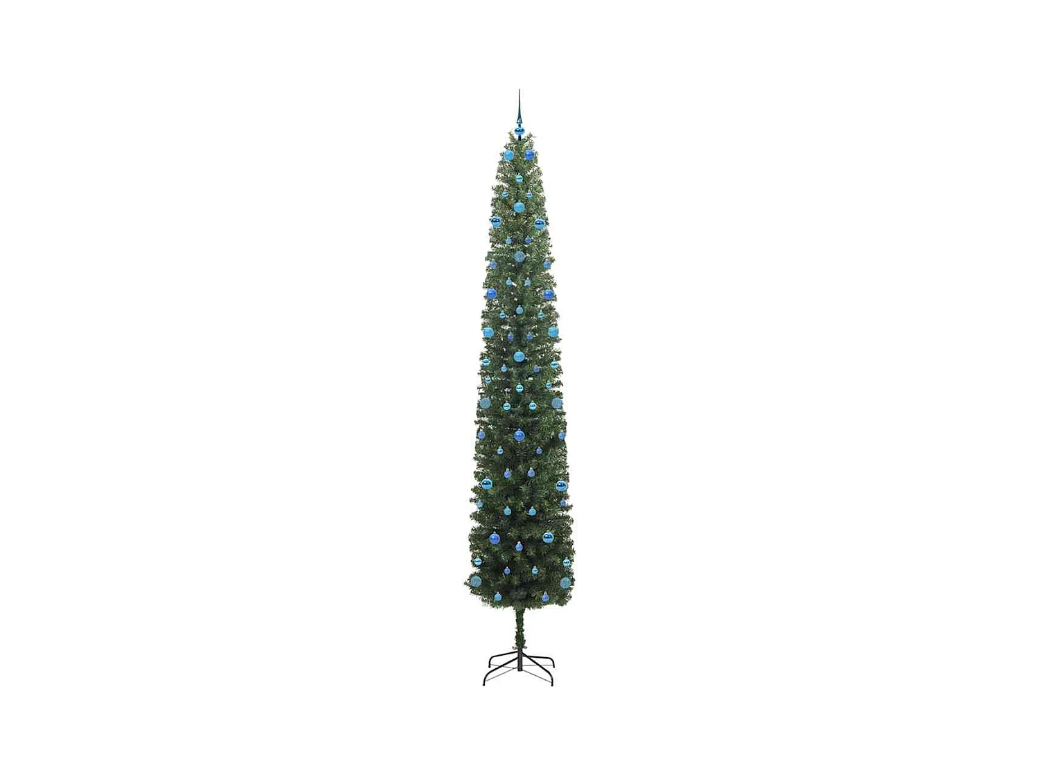 Árbol de Navidad artificial Verde 300 cm PVC, Acero y Plástico