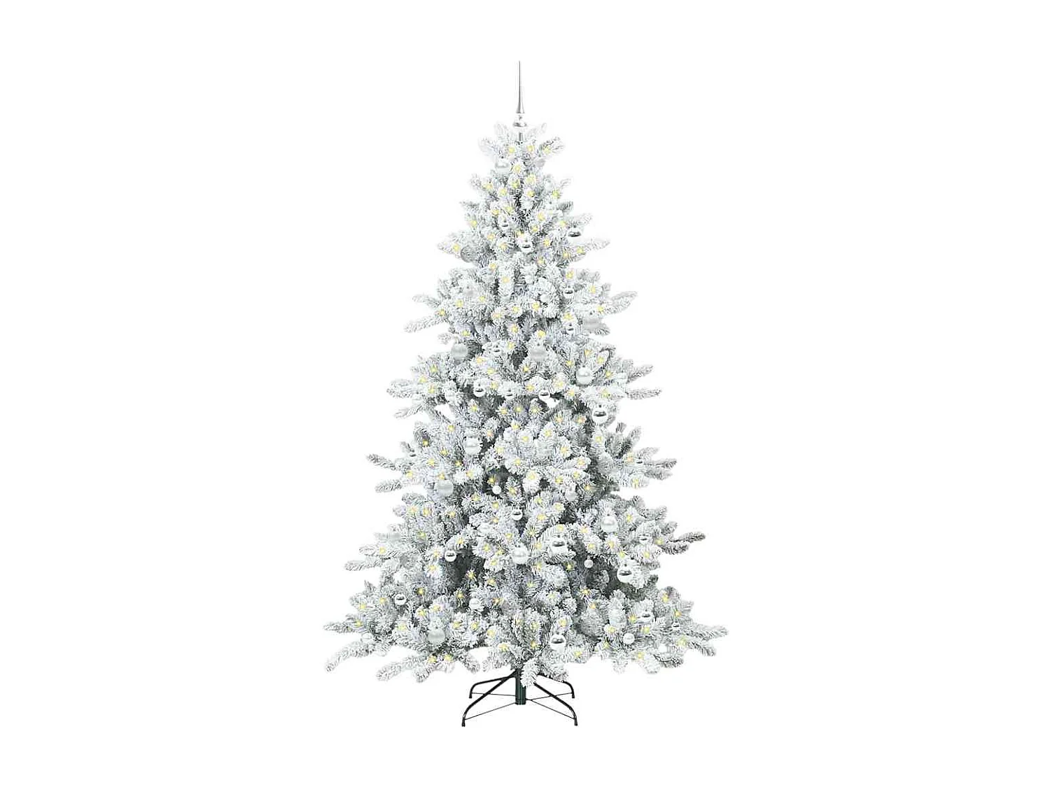 Sapin de Noël Artificiel à Branches Articulées 210 cm PVC