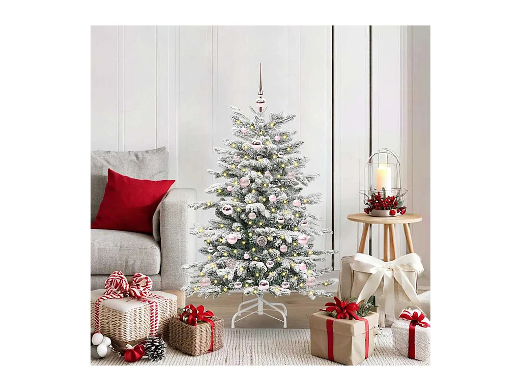 Árbol de Navidad artificial con ramas articuladas 120 cm