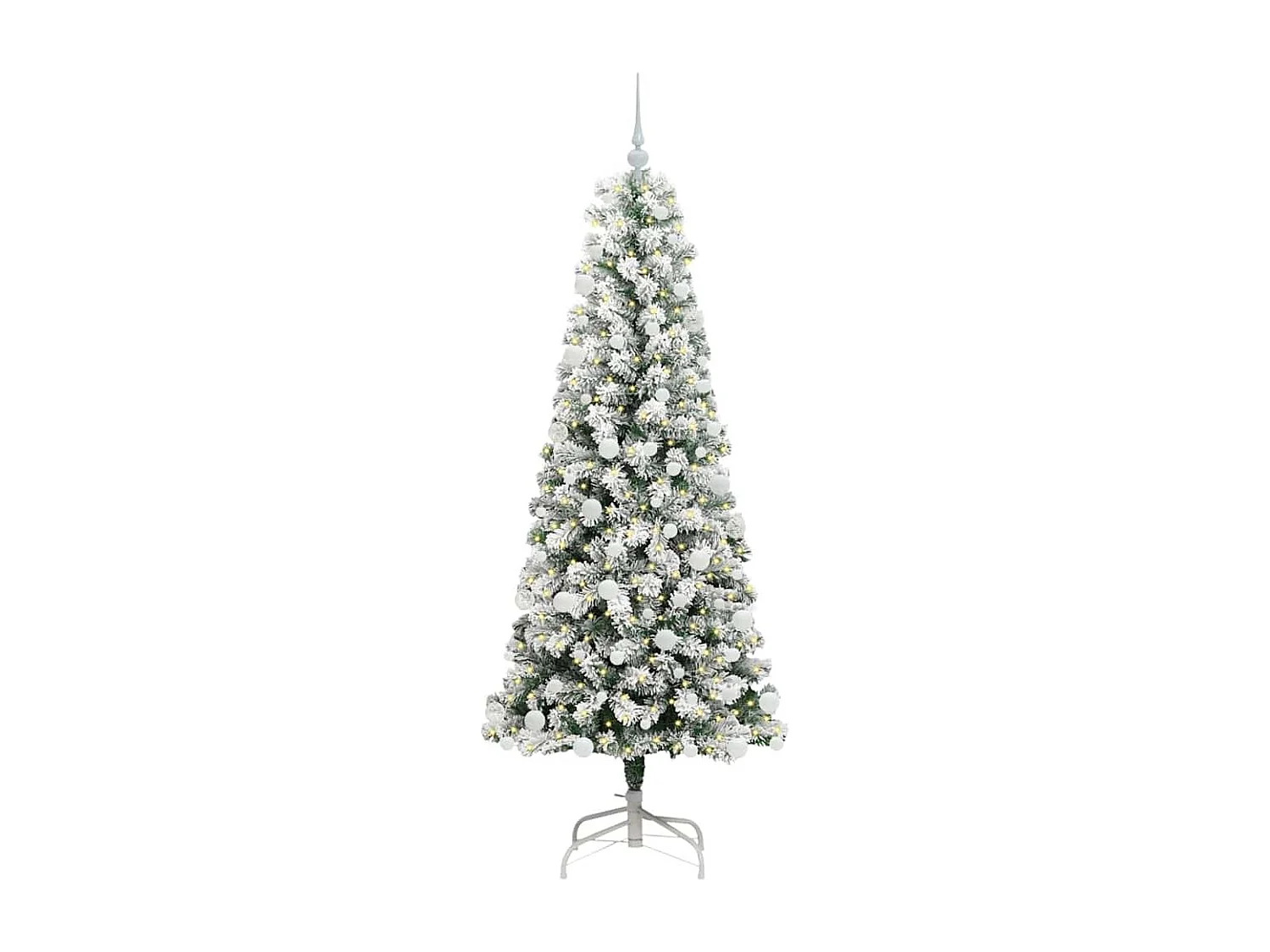 Sapin de Noël Artificiel à Branches Articulées 180 cm PVC