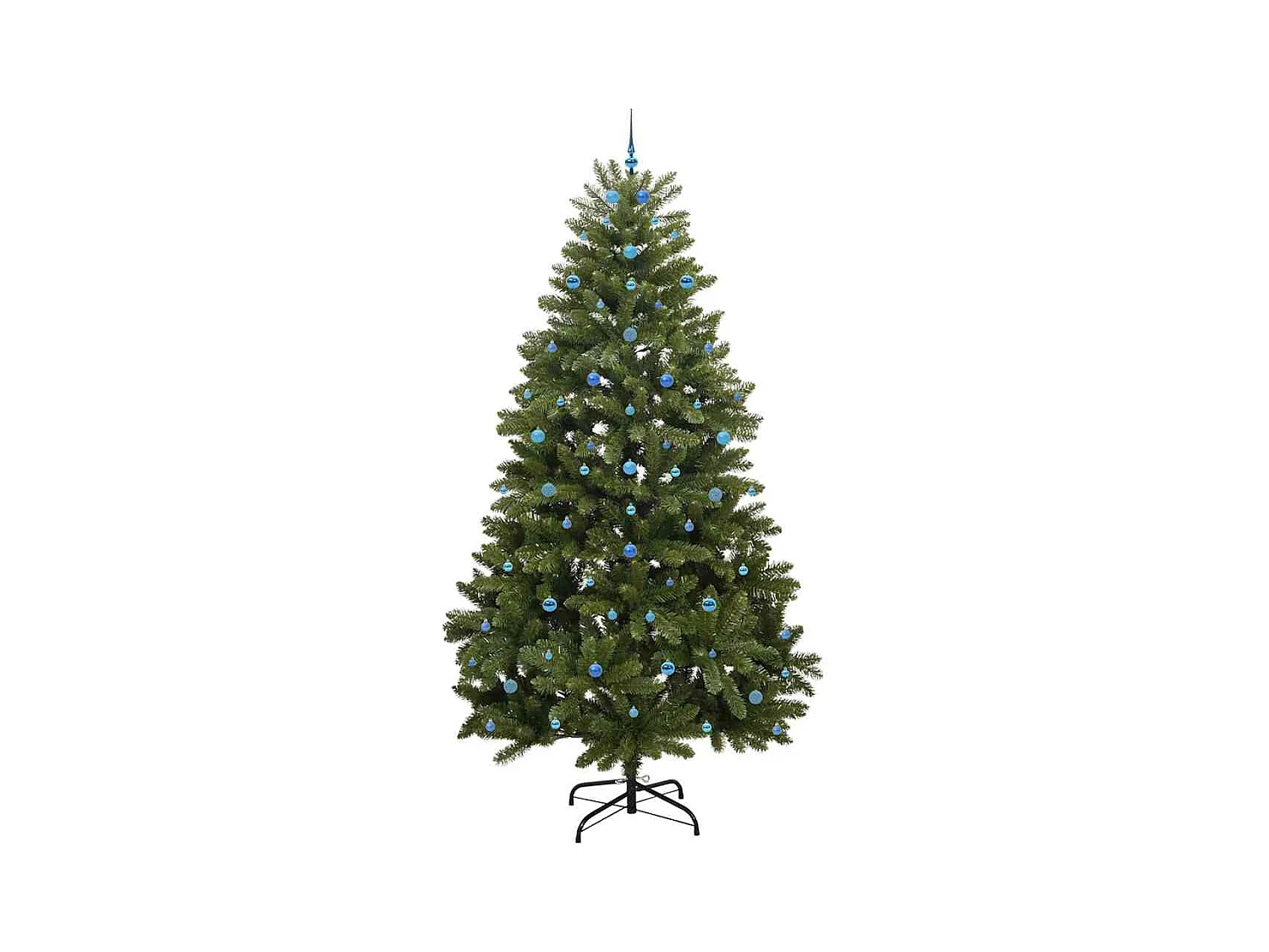 Sapin de Noël artificiel Vert 300 cm PVC et métal