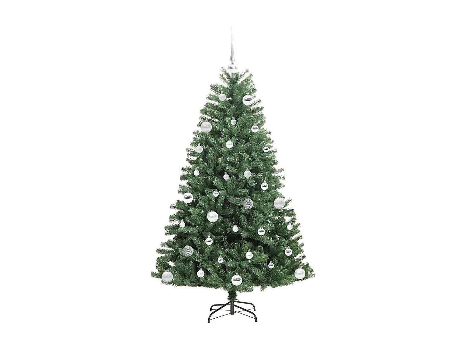 Sapin de Noël Artificiel à Branches Articulées Vert 150 cm