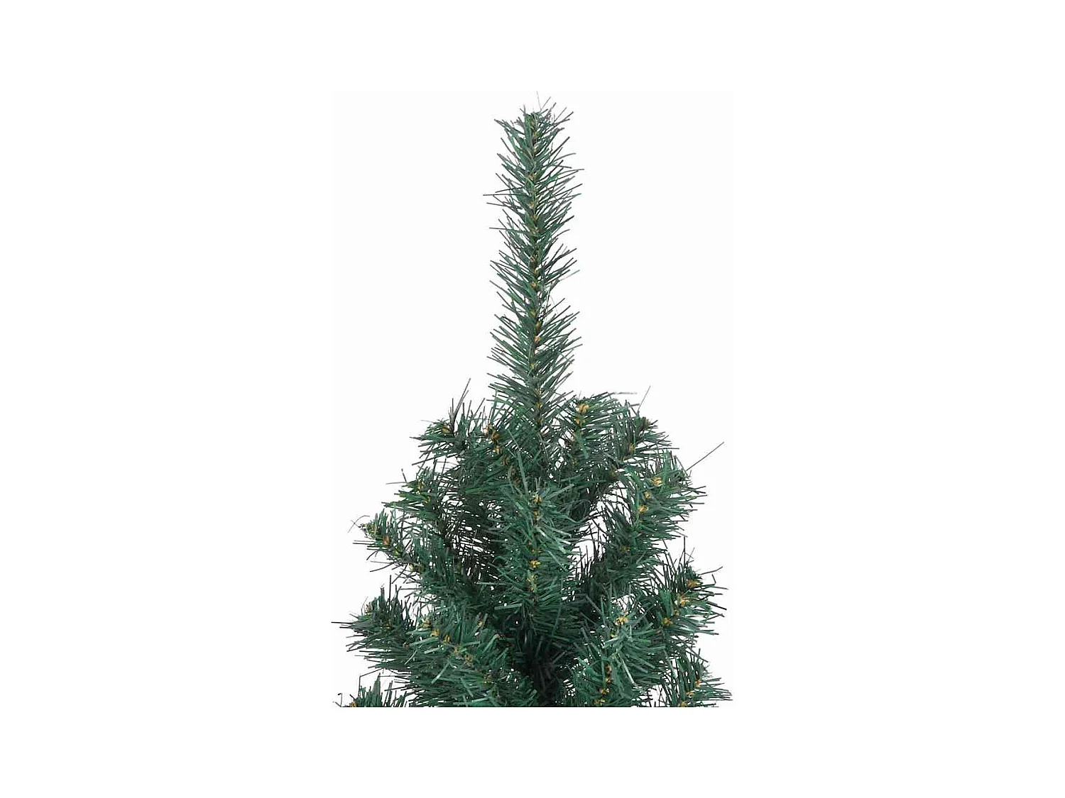 Sapin de Noël artificiel avec support vert 500 cm PVC