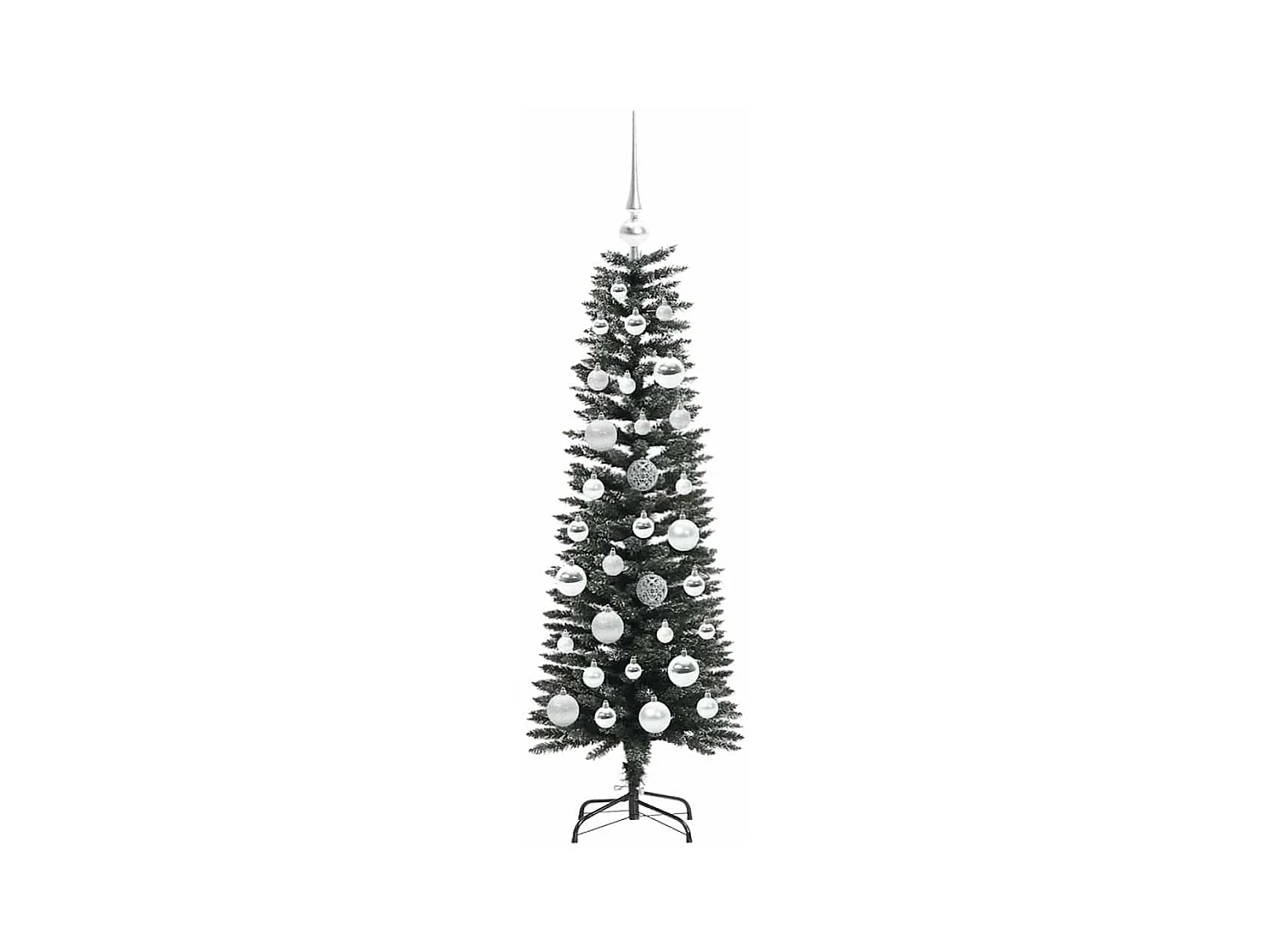 Sapin de Noël artificiel avec 150 LED Vert 40,5 x 40,5 x 120 cm
