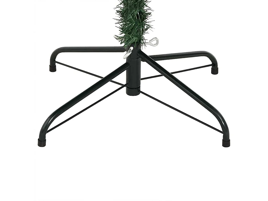 Árvore de Natal Artificial com Dobradiças e Neve Coberta 150 cm