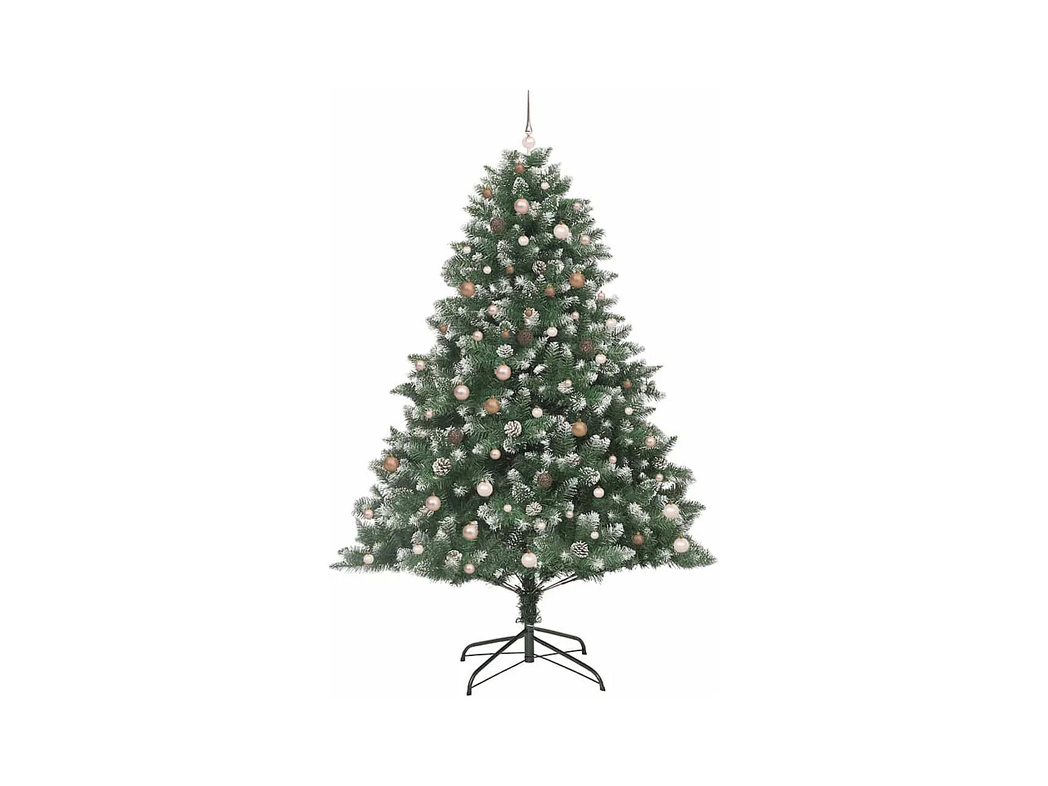 Sapin de Noël artificiel avec 300 LED Vert 160 x 160 x 240 cm