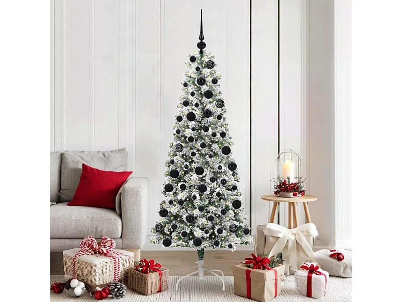 Sapin de Noël Artificiel à Branches Articulées 180 cm PVC