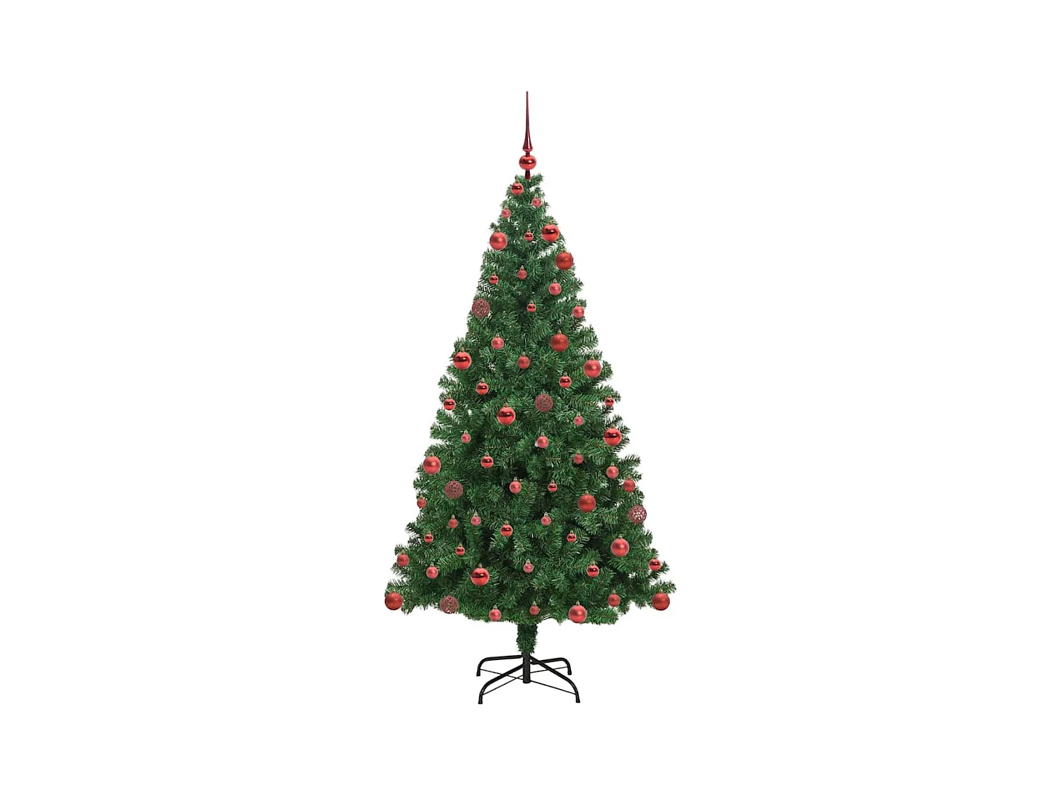 Sapin de Noël artificiel Vert 180 cm PVC, Acier et Plastique