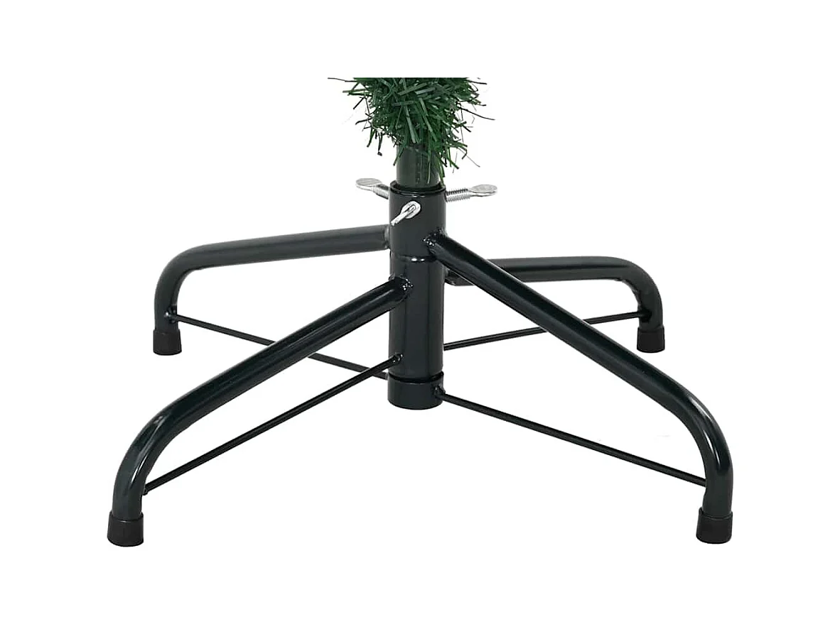 Sapin de Noël artificiel Vert 150 cm PVC, PE et acier