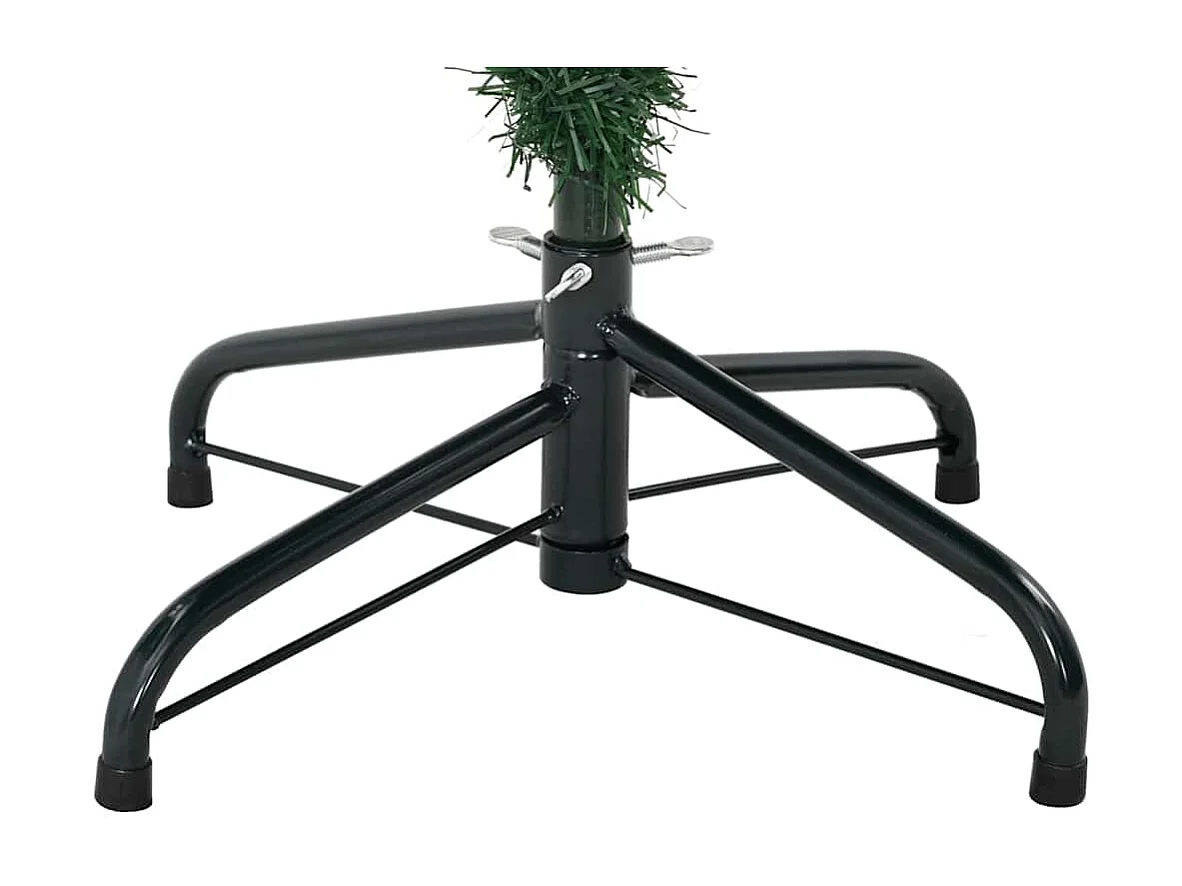 Sapin de Noël artificiel Vert 150 cm PVC, PE et acier