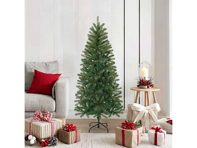 Árvore de Natal Artificial Verde 150 cm PVC, PE e aço