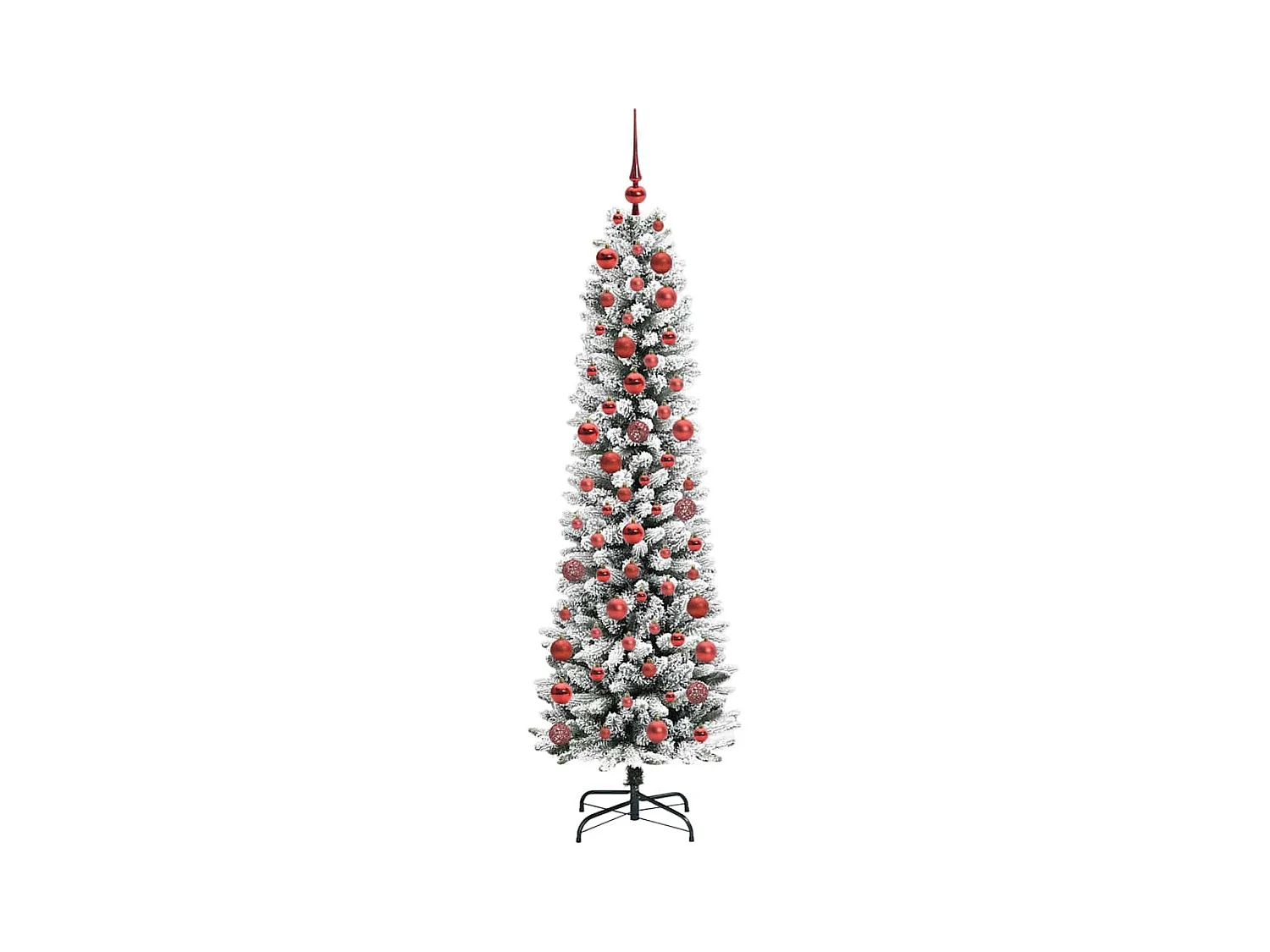 Árbol de Navidad artificial con 300 LED verde y 180 cm