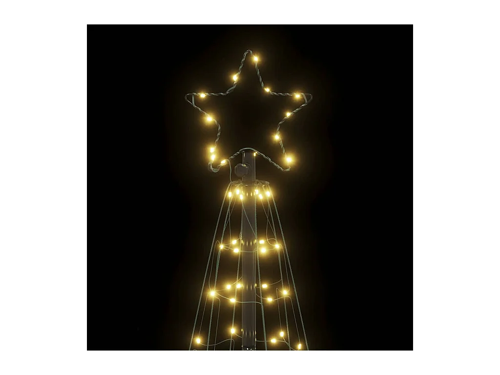 LED-kerstboom 200 LEDs warm wit 182 cm