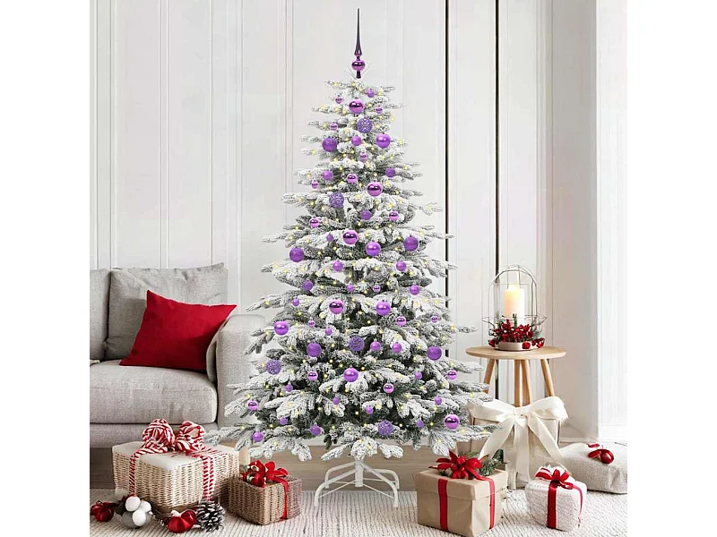 Árbol de Navidad artificial con ramas articuladas 180 cm