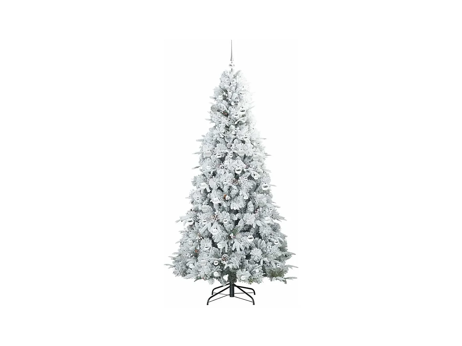 Sapin de Noël Artificiel à Branches Articulées Vert 210 cm
