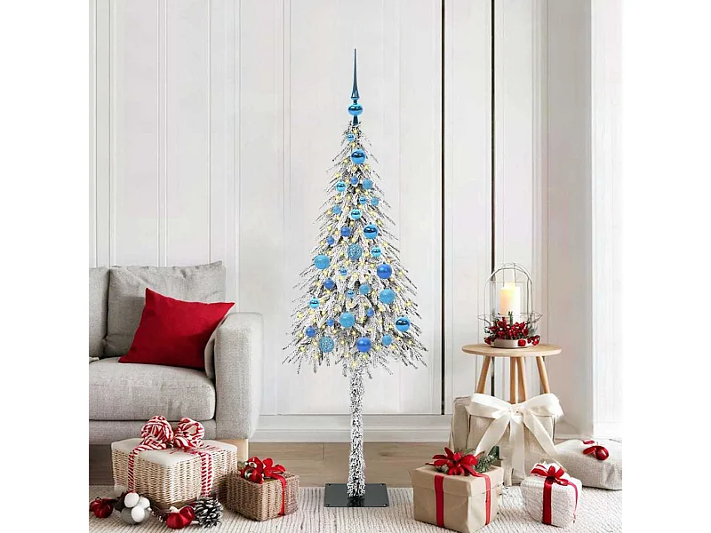 Árbol de Navidad con 150 LED con soporte 150 cm PE y Acero