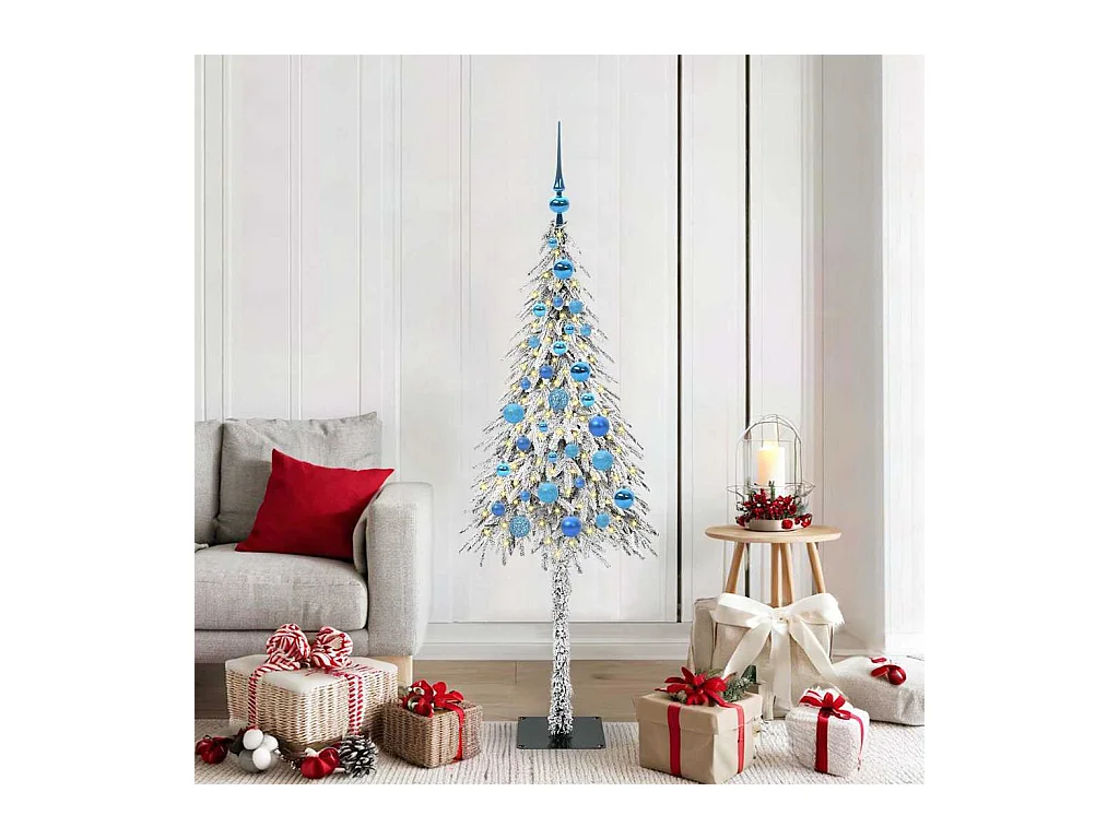 Árbol de Navidad con 150 LED con soporte 150 cm PE y Acero