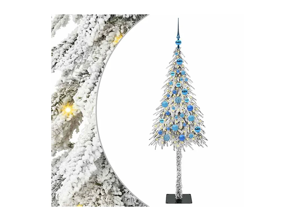 Árbol de Navidad con 150 LED con soporte 150 cm PE y Acero