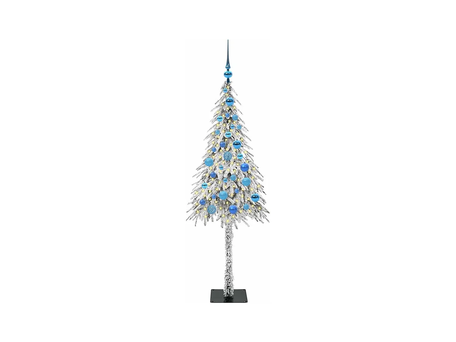 Árbol de Navidad con 150 LED con soporte 150 cm PE y Acero