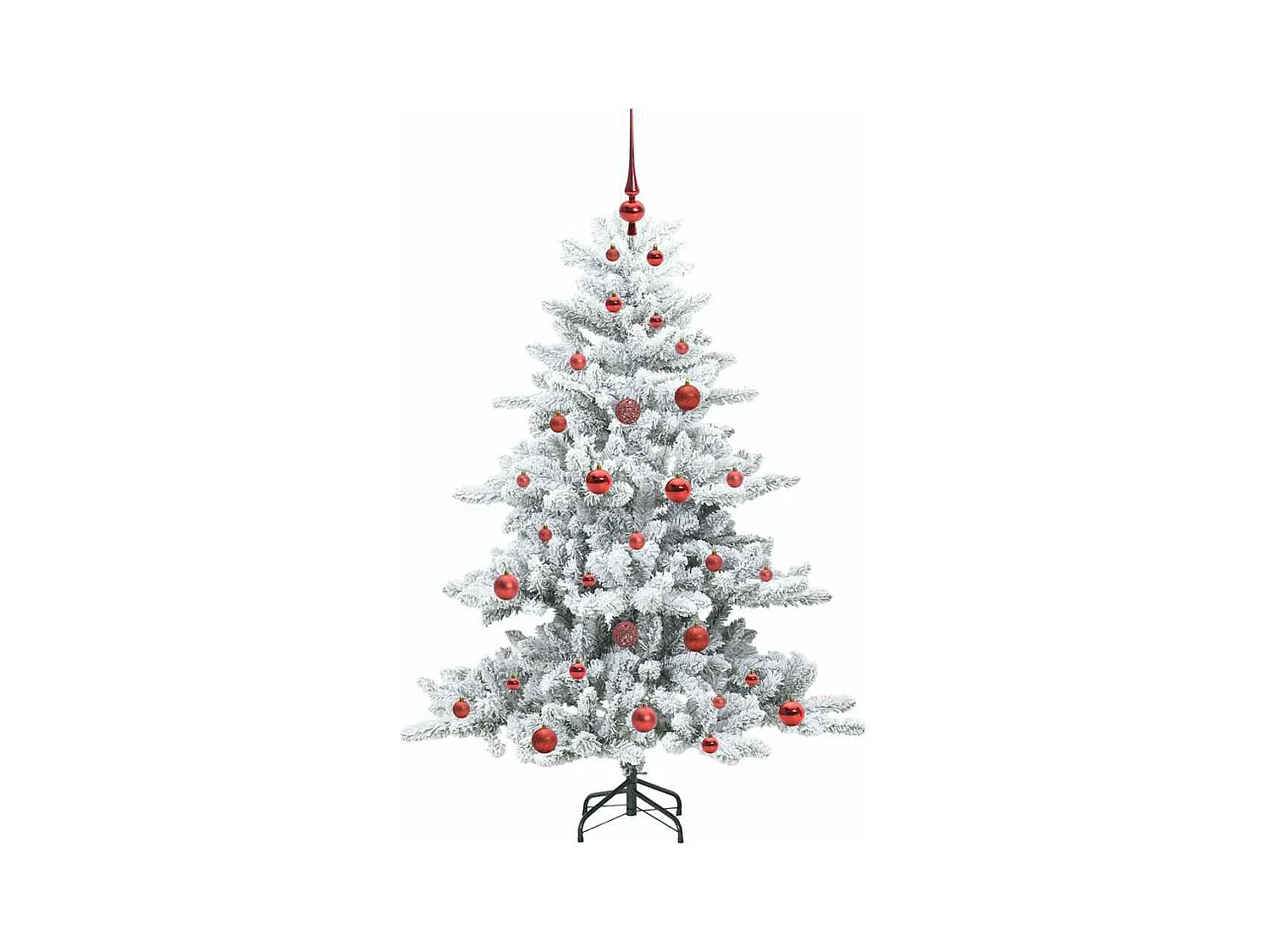 Árbol de Navidad artificial con ramas articuladas 150 cm PVC