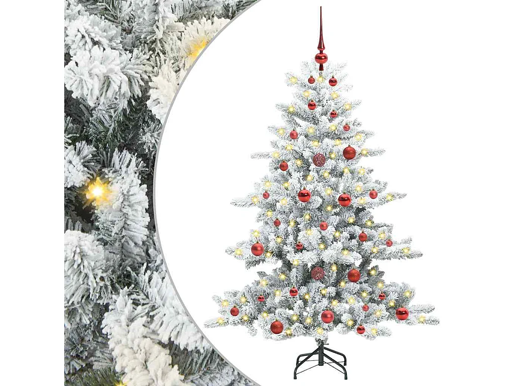 Sapin de Noël Artificiel à Branches Articulées 150 cm PVC