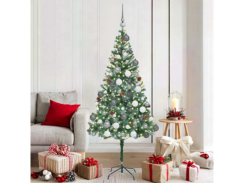 Sapin de Noël artificiel Vert 180cm PVC