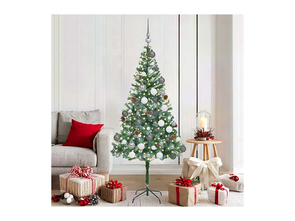 Árvore de Natal Artificial Verde 180cm PVC