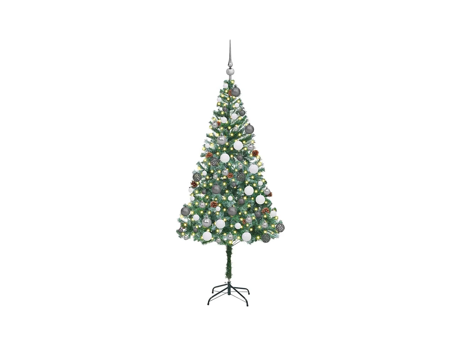 Árvore de Natal Artificial Verde 180cm PVC