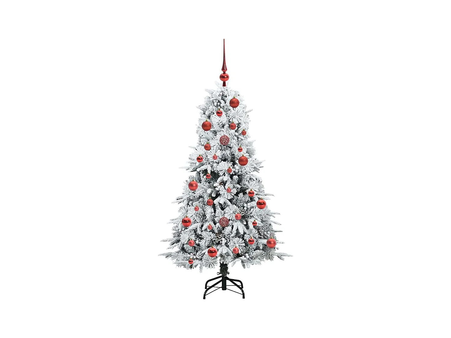 Árbol de Navidad artificial con ramas articuladas Verde 150 cm