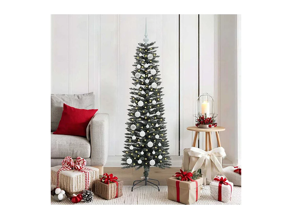 Árvore de Natal Artificial com 150 LEDs Verde 43 x 43 x 150 cm