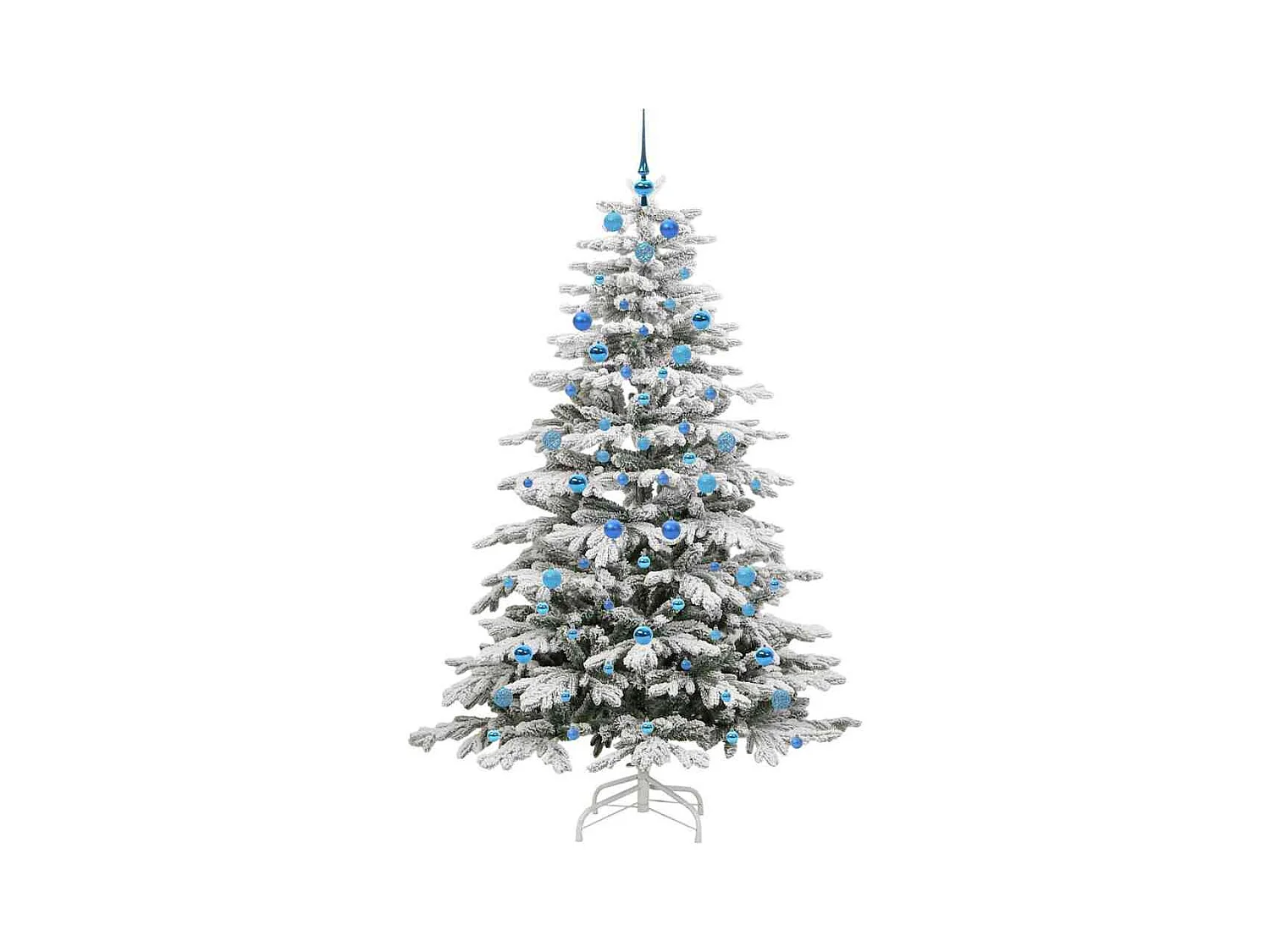 Árbol de Navidad artificial con ramas articuladas 210 cm