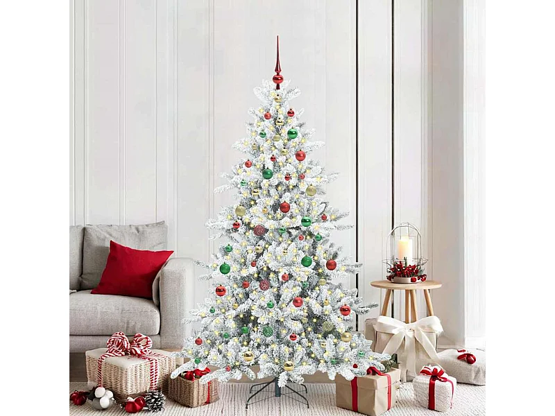Sapin de Noël Artificiel à Branches Articulées 180 cm PVC