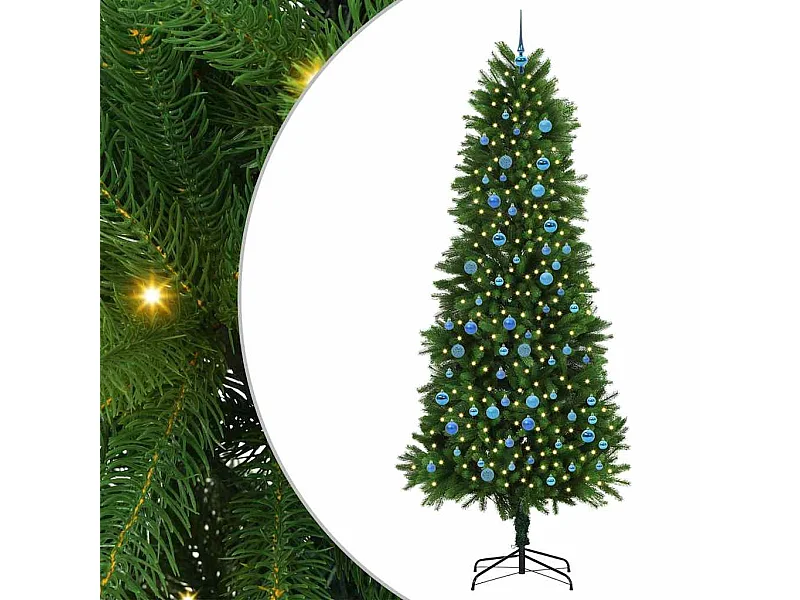 Kerstboom met 300 LED met standaard Groen 240 cm PE